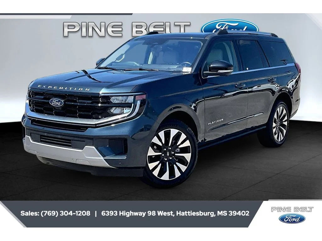 Used 2025 Stone Blue Metallic Ford Platinum image 10