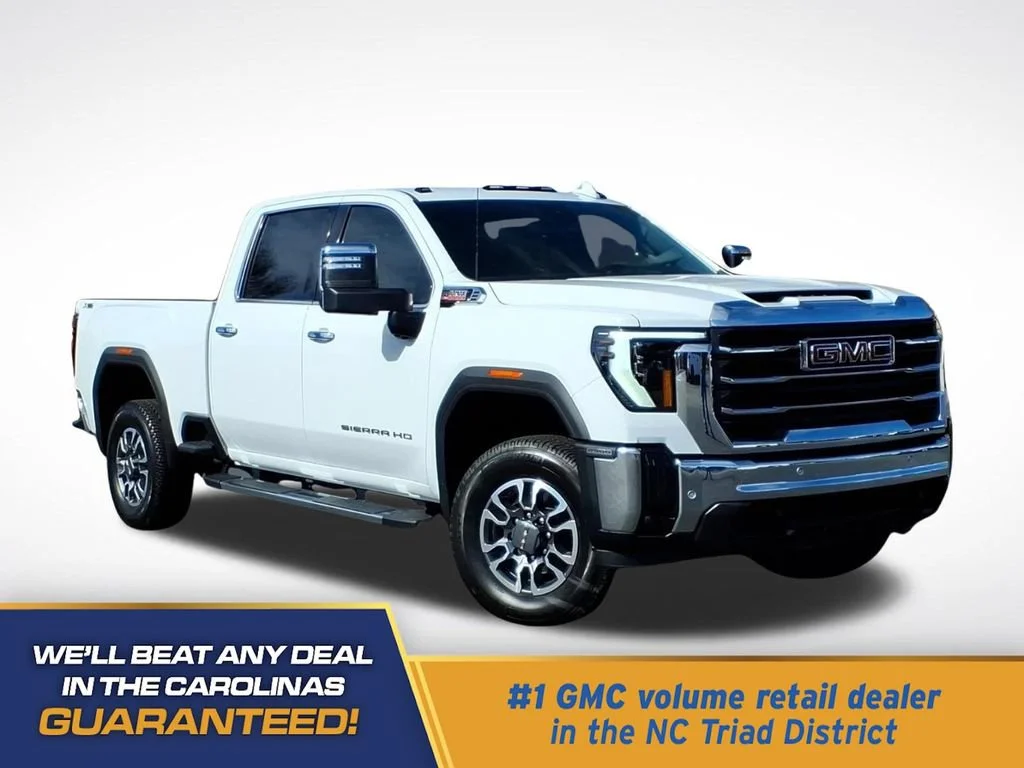 New 2026 Summit White GMC SLT image 1