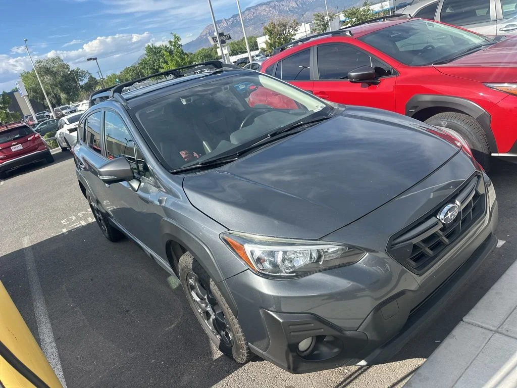 Used 2021 Gray Subaru Sport image 3