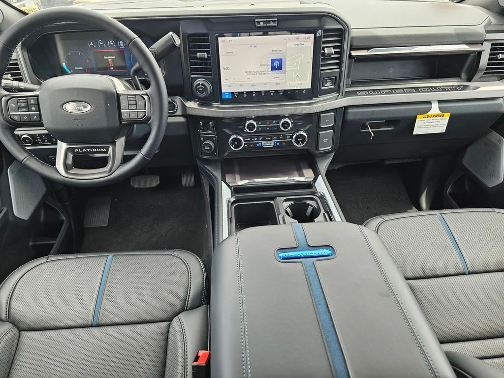 New 2026 Glacier Gray Metallic Tri-Coat Ford F-350® Platinum® image 19