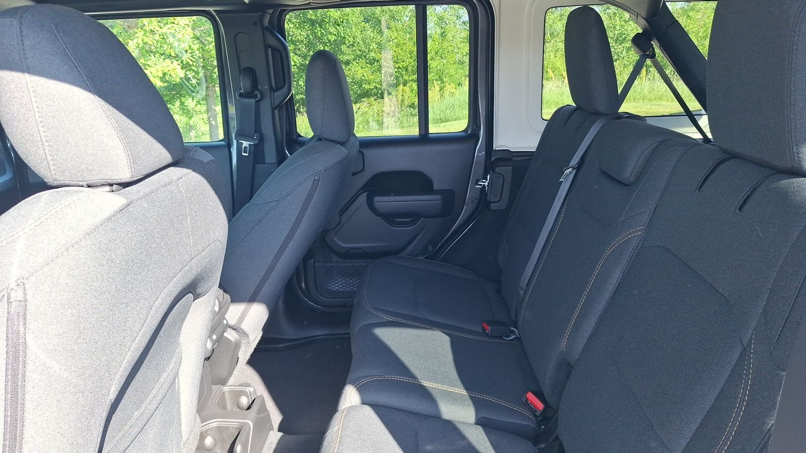 Certified Used 2025 Gray Jeep Sport S image 11