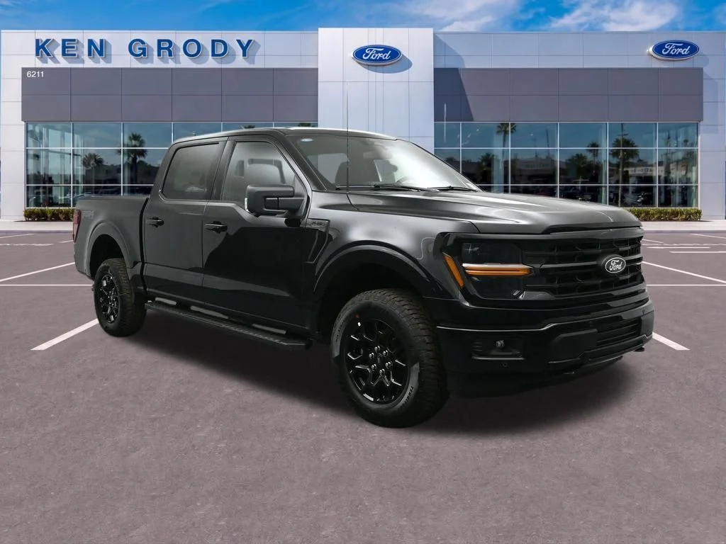 New 2026 Agate Black Metallic Ford XLT image 1