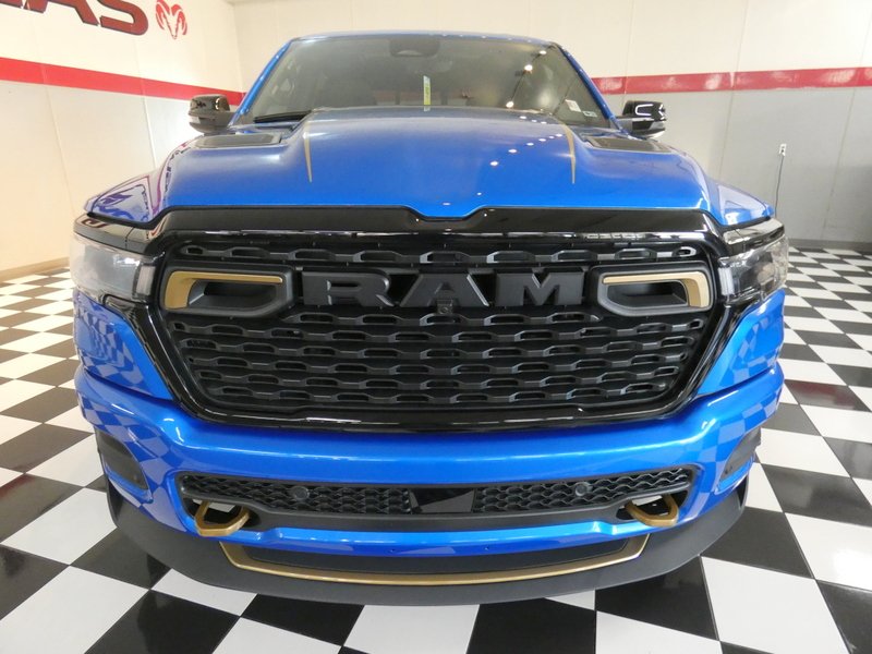 New 2026 Hydro Blue Pearl-Coat Exterior Paint RAM Supercharged DC650 Crew Cab 5