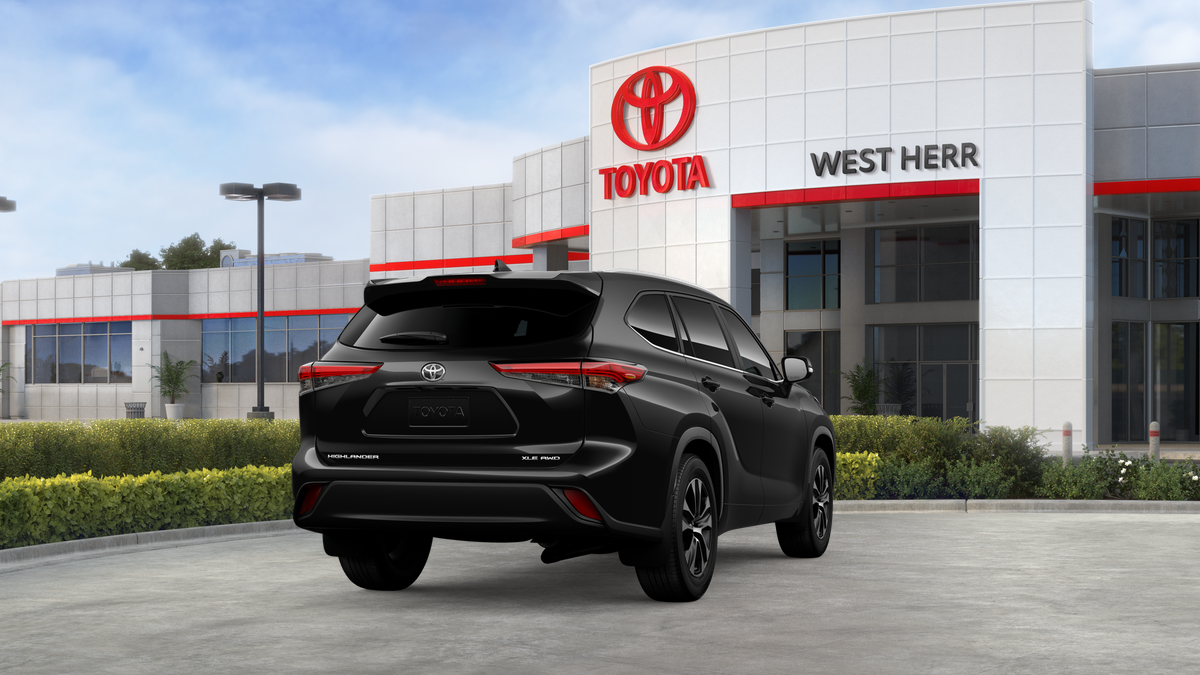 New 2026 Midnight Black Metallic Toyota XLE image 9