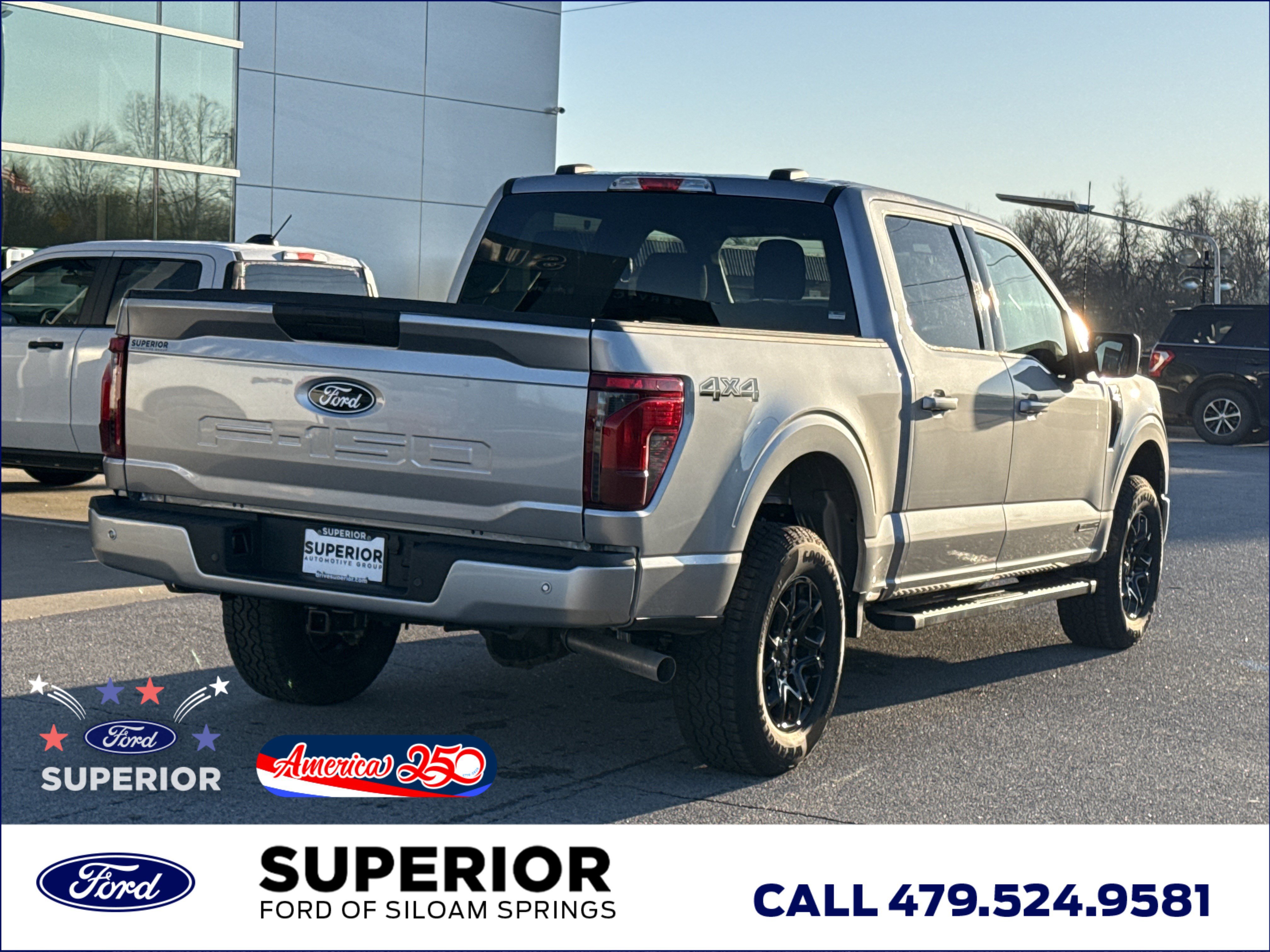 New 2026 Iconic Silver Metallic Ford XLT 4WD image 3