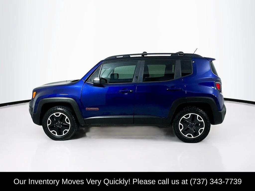 Used 2016 Jetset Blue Jeep Trailhawk image 4