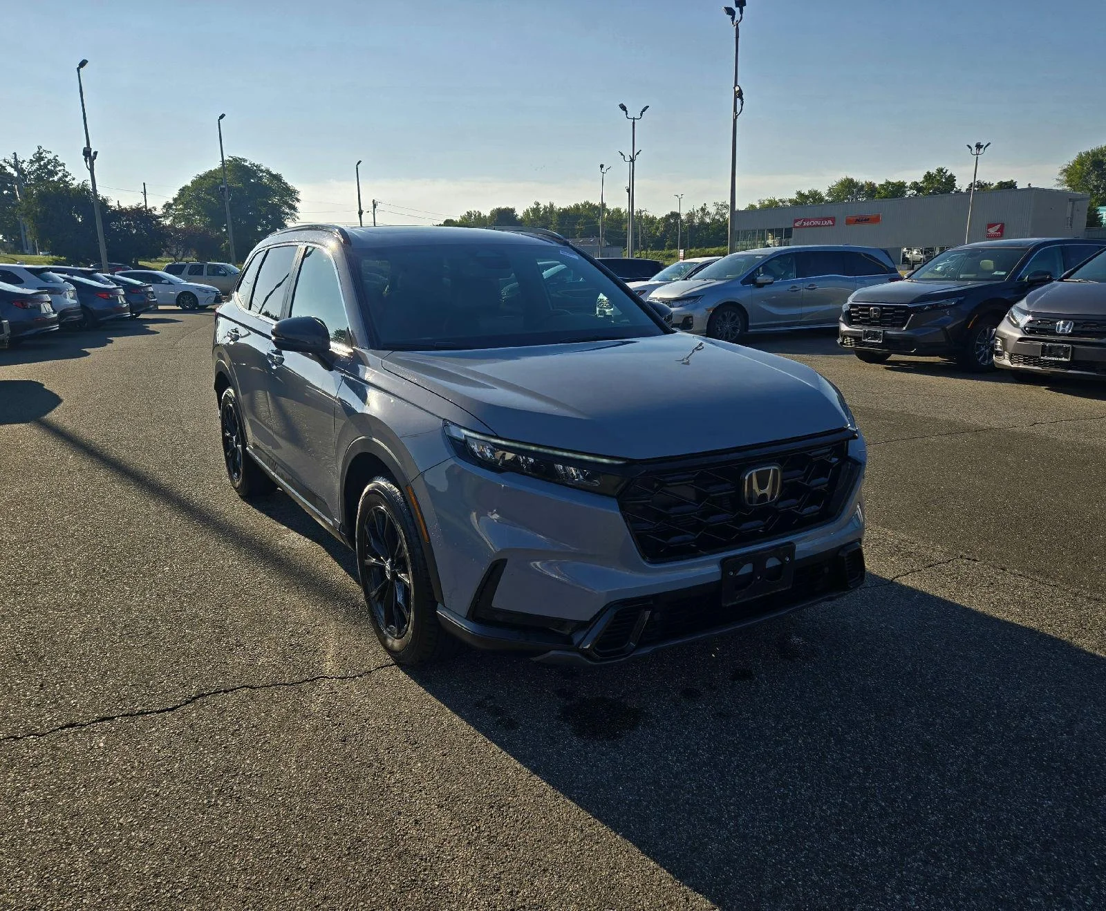 Used 2024 Urban Gray Pearl Honda Sport-L image 1