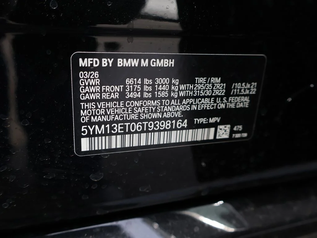 New 2026 Black Sapphire Metallic BMW Competition image 39