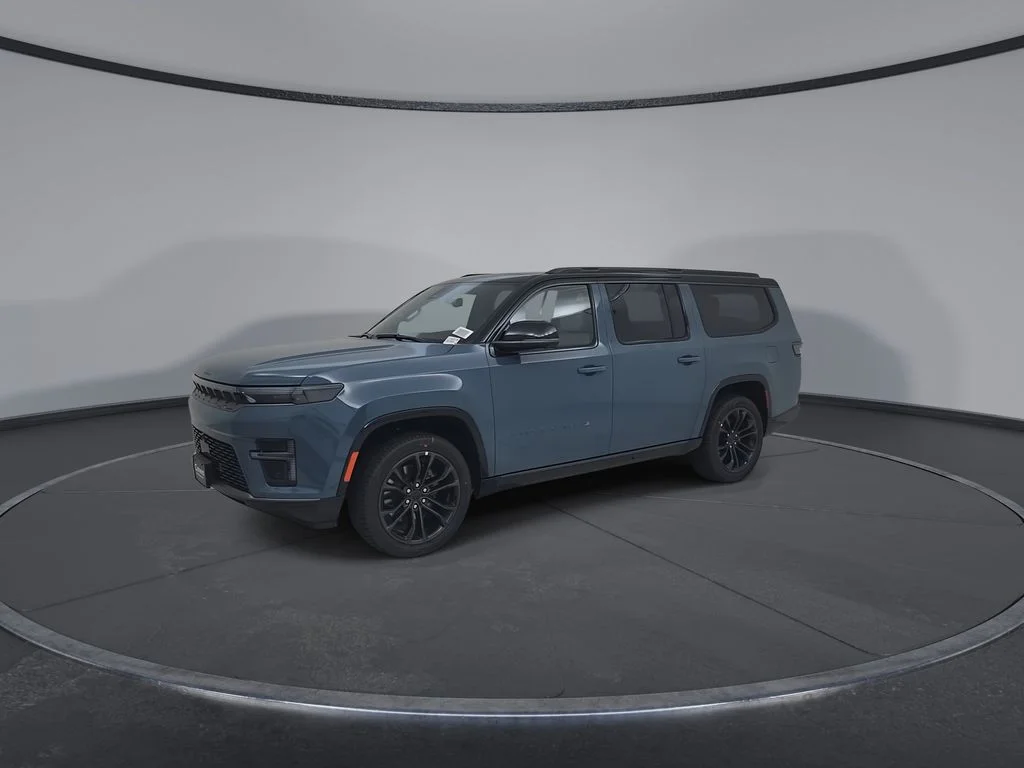 New 2026 Steel Blue Jeep Summit Obsidian image 7