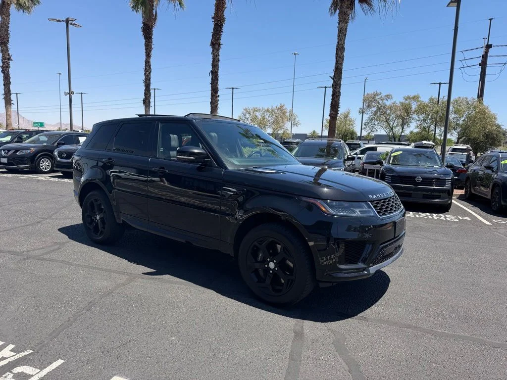 Used 2020 Black Land Rover HSE image 3