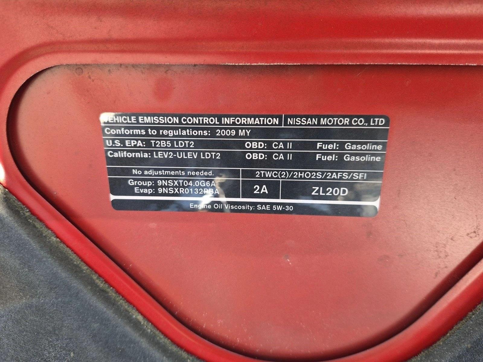 Used 2009 Red Brick Nissan S image 23
