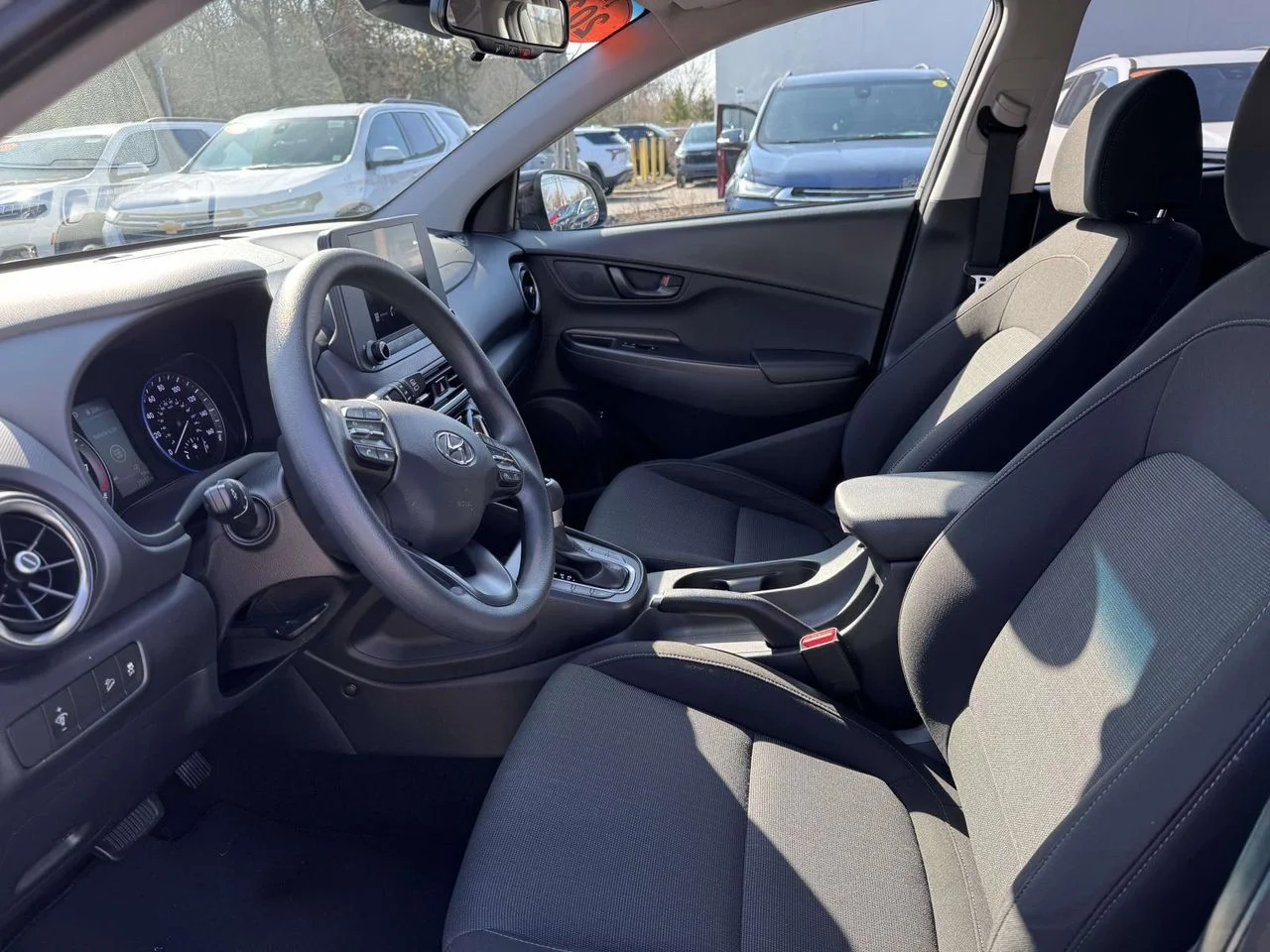 Used 2023 Cyber Silver w/Black Roof Hyundai SEL image 13
