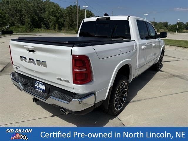 Used 2025 Ivory White Tri-Coat Pearlcoat Ram Limited image 9