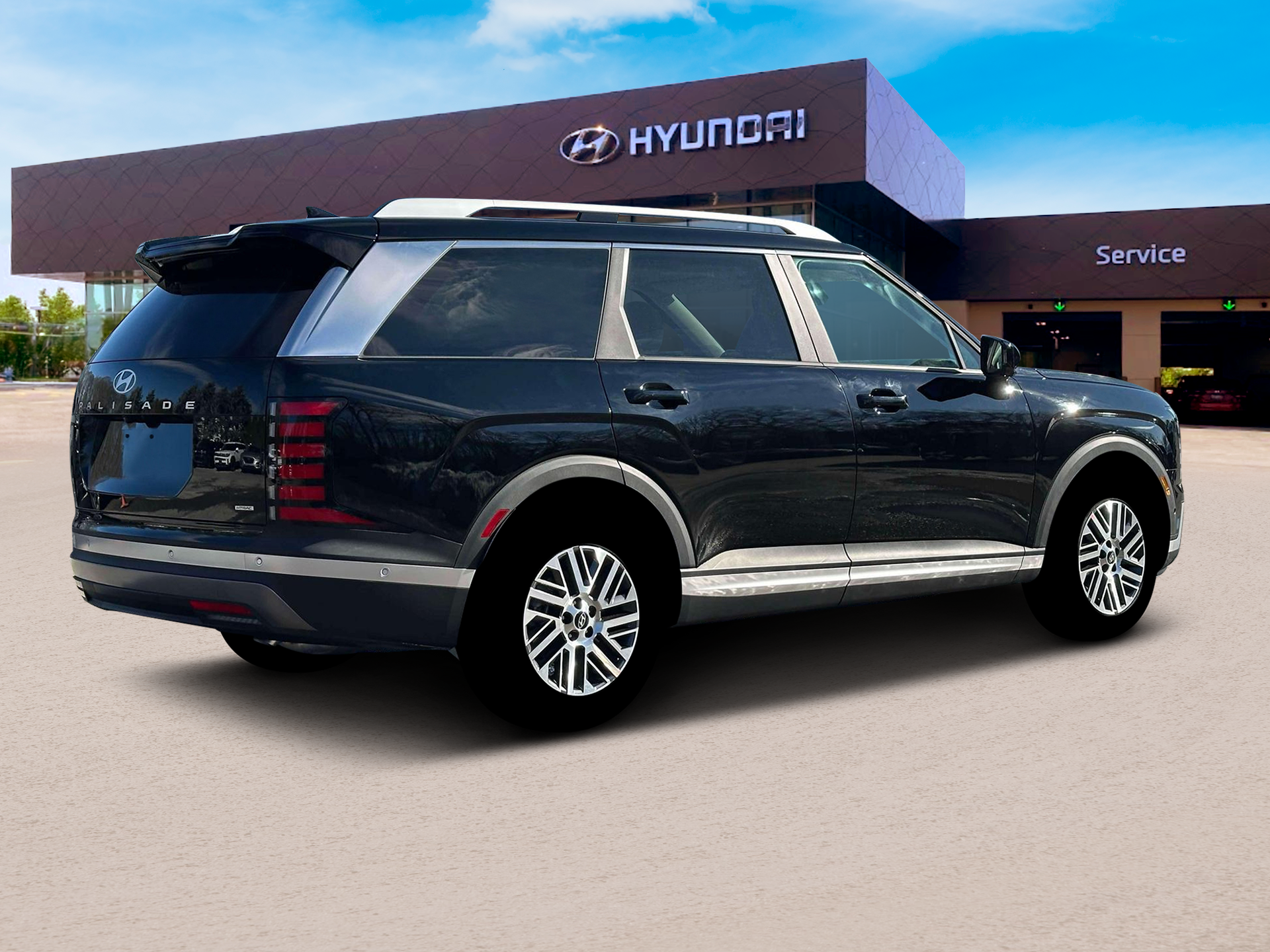 New 2026 Abyss Black Pearl Hyundai SEL Premium AWD image 8