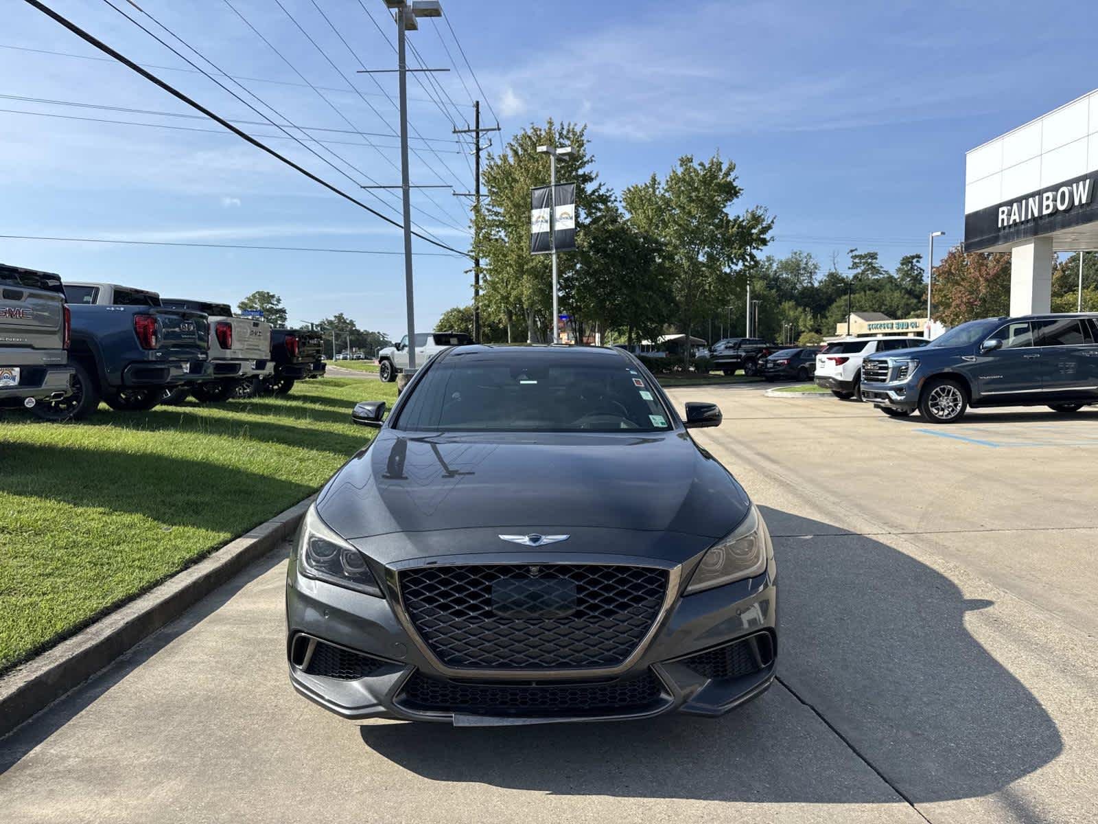 Used 2019 GENESIS G80 Sport with VIN KMTFN4JB2KU307119 for sale in Covington, LA