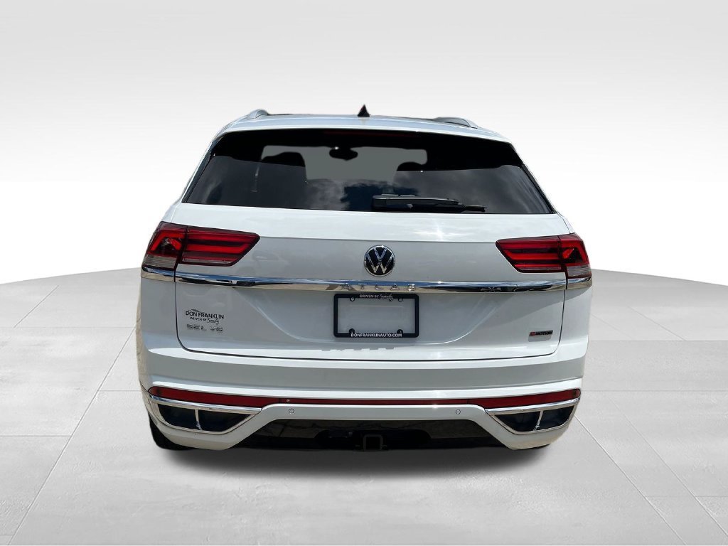Used 2020 White Volkswagen 3.6L V6 SEL R-Line image 4