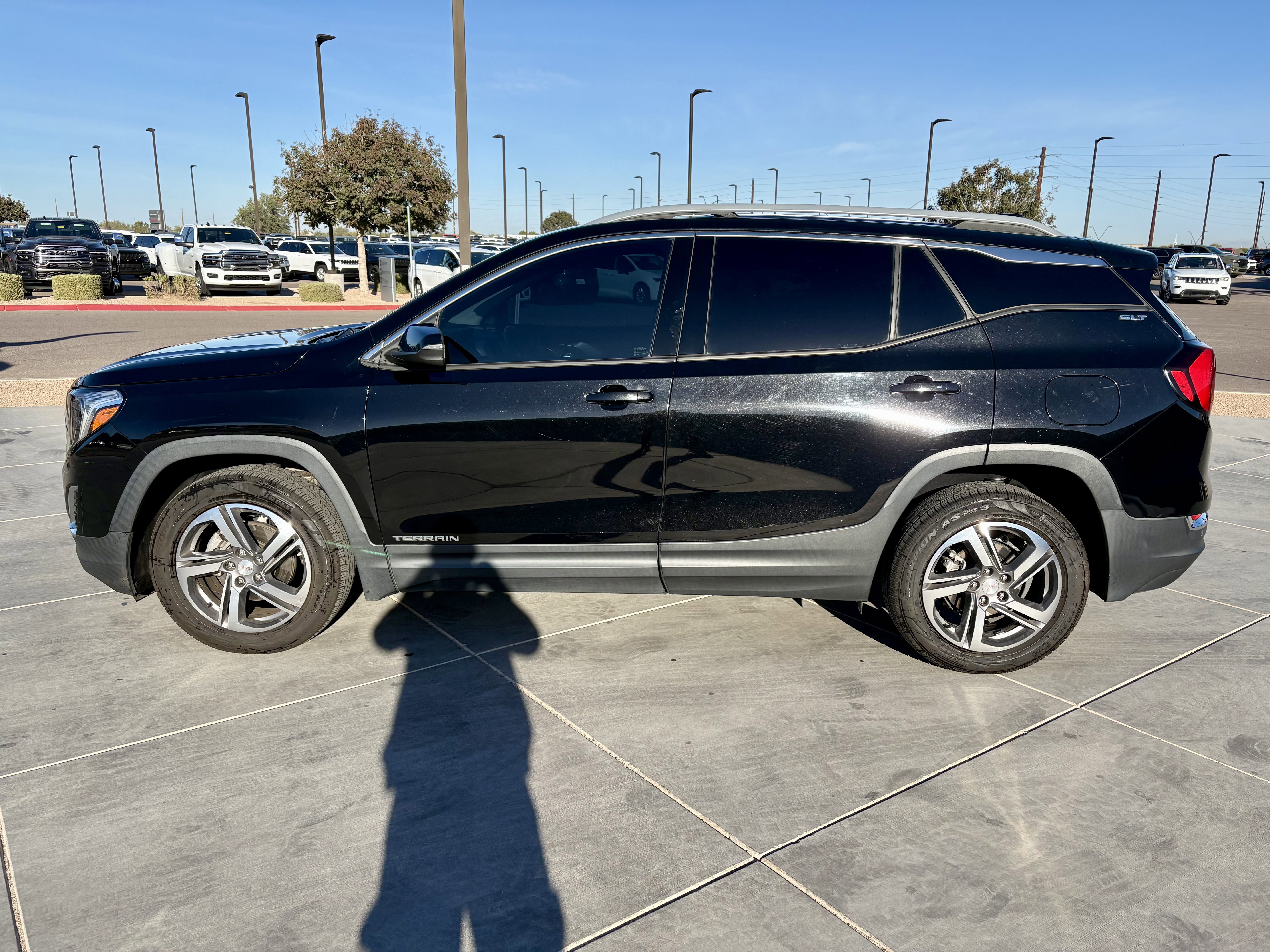 Used 2019 GMC Terrain SLT with VIN 3GKALVEVXKL323169 for sale in Queen Creek, AZ