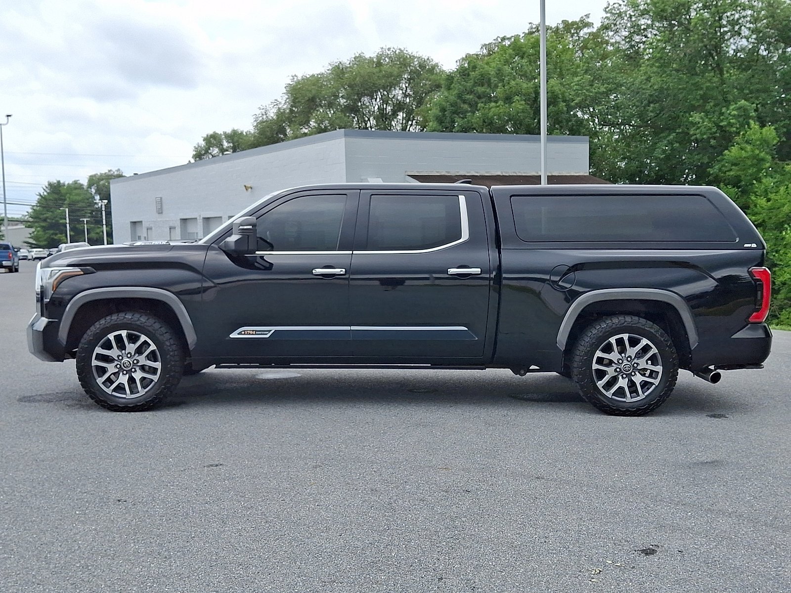 Used 2022 Midnight Black Metallic Toyota 1794 Edition Hybrid image 4