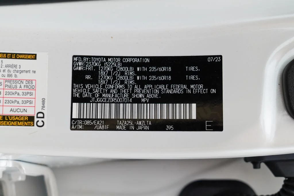 Used 2024 Eminent White Pearl Lexus 350 Premium image 61