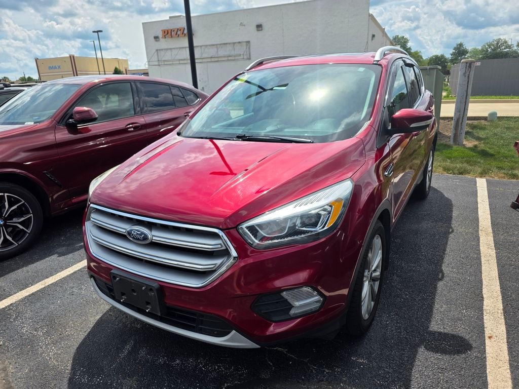 Used 2017 Ruby Red Metallic Ford Titanium image 2