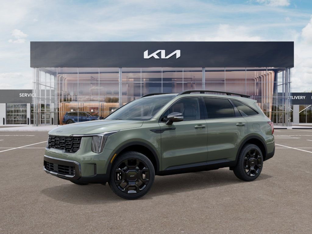 New 2026 Jungle Green Kia X-Line EX AWD image 3