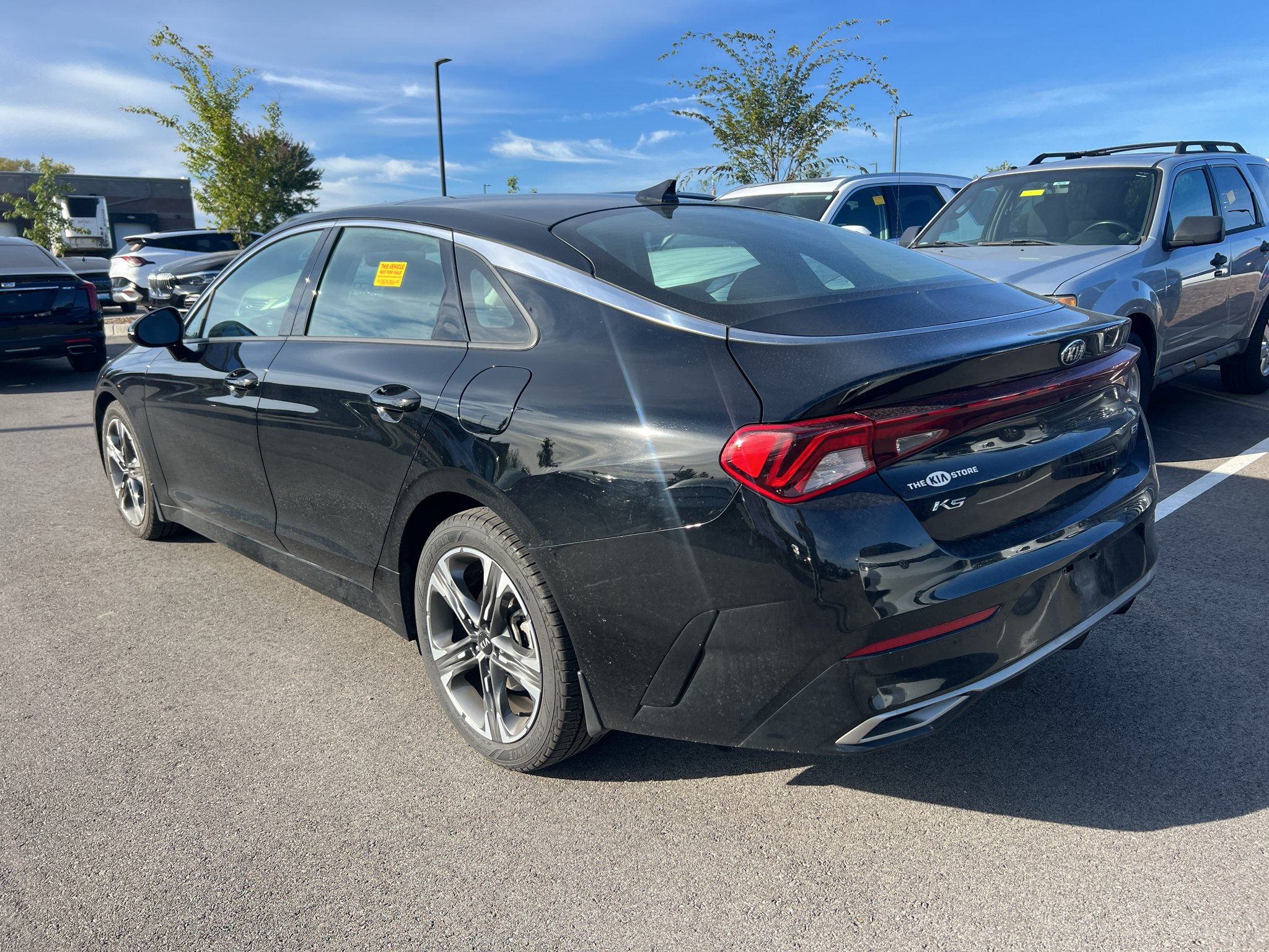 Used 2021 Ebony Black Kia EX image 19