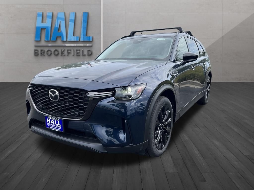 New 2026 Deep Crystal Blue Mica Mazda 3.3 Turbo Premium Sport AWD image 1