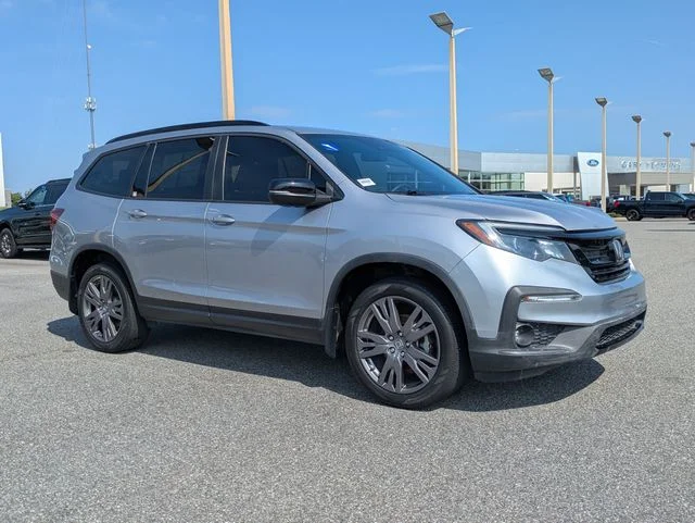 Certified Used 2022 Lunar Silver Metallic Honda Sport image 2