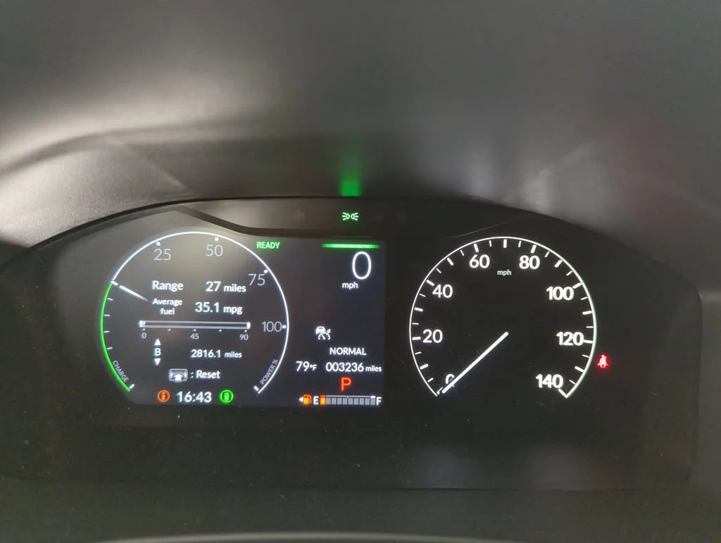 Certified Used 2025 Canyon River Blue Metallic Honda HYBRID 2WD SPORT-L image 46