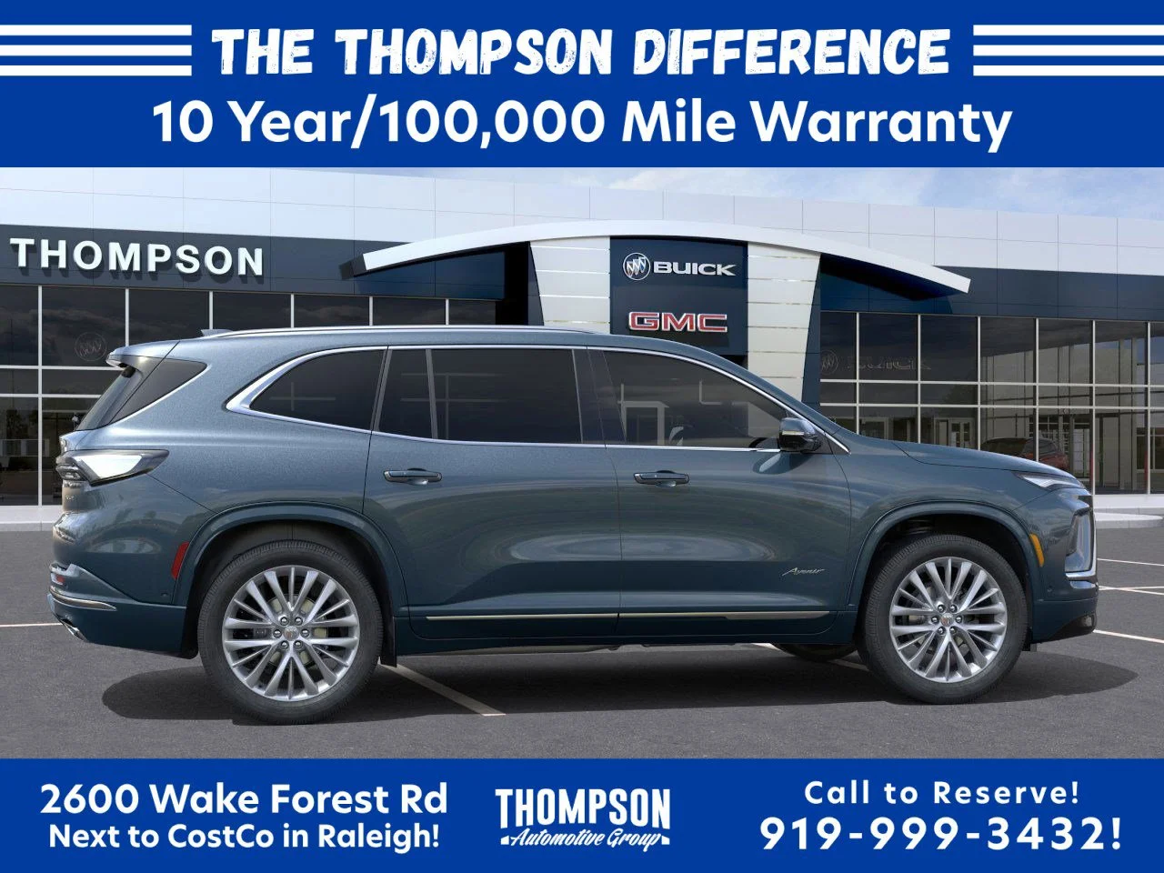 New 2026 Ocean Blue Metallic Buick Avenir image 8
