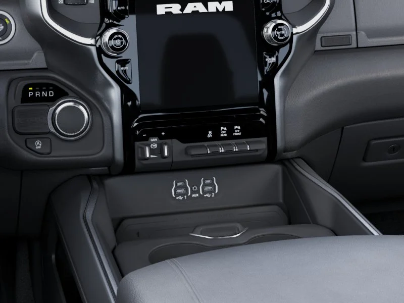 New 2027 Diamond Black Crystal Pearl-Coat Exterior Paint RAM Big Horn/Lone Star image 51