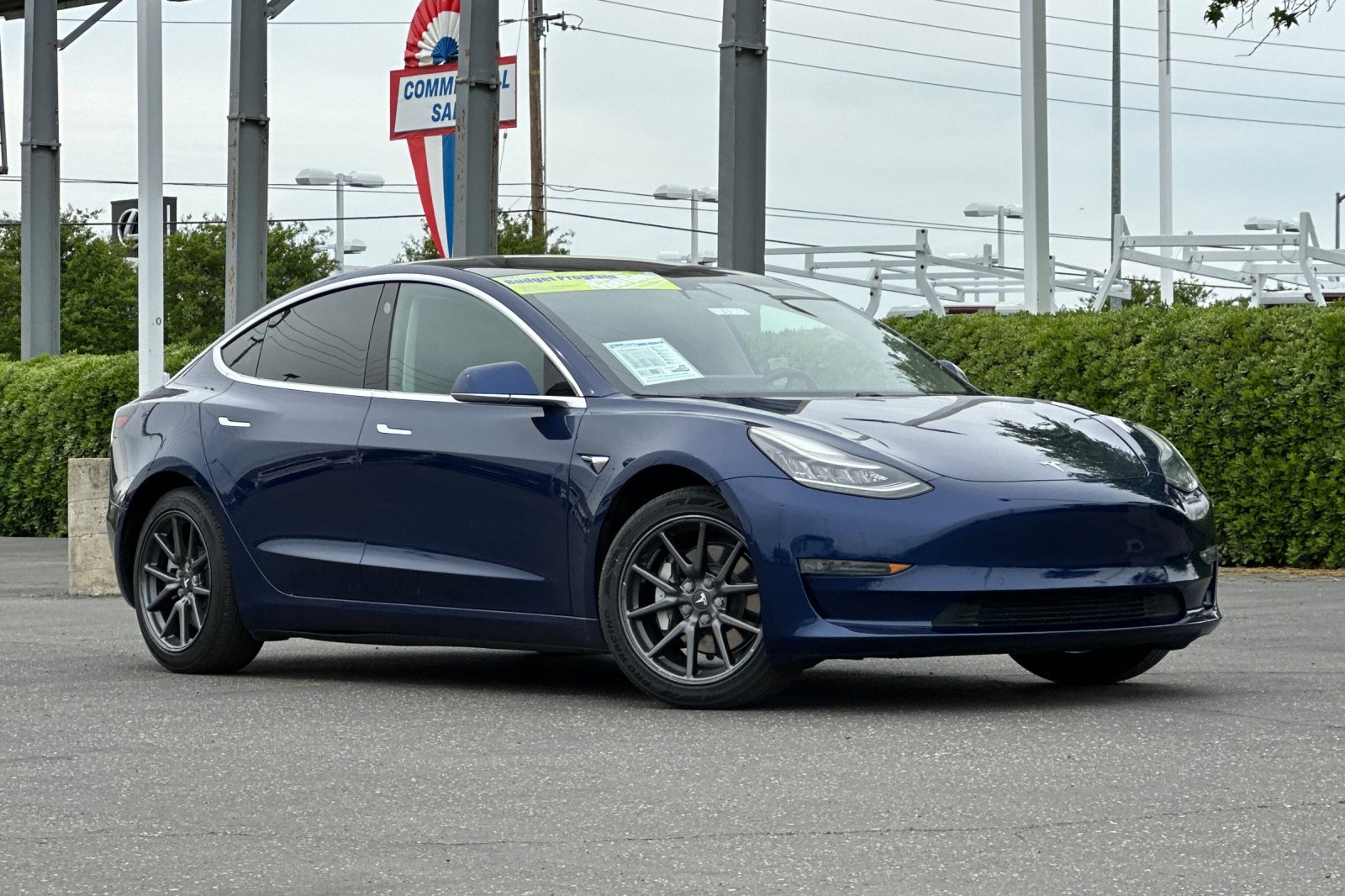 Used 2019 Tesla Model 3 Mid Range with VIN 5YJ3E1EA5KF400985 for sale in Modesto, CA