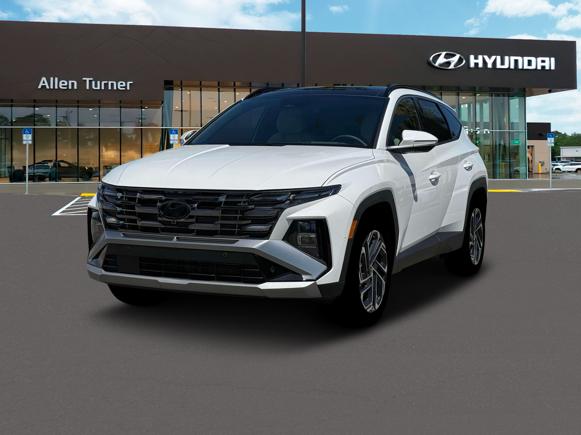 New 2026 White Pearl Hyundai Limited FWD image 1