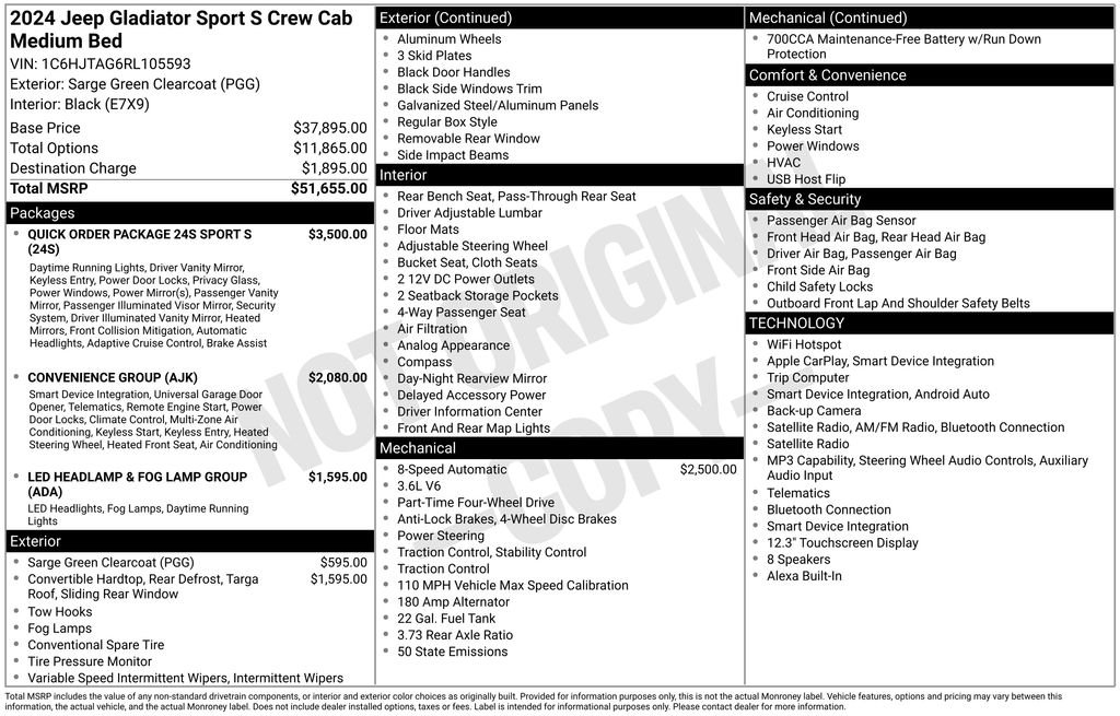 Used 2024 Green Jeep Sport S image 35
