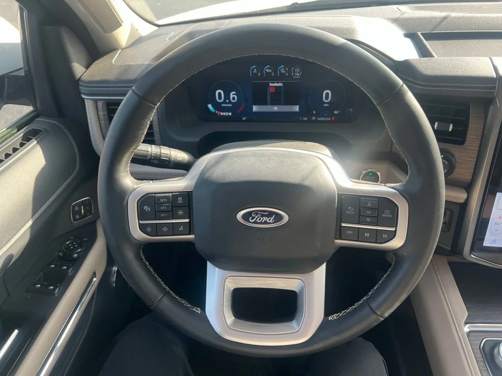 Used 2024 White Metallic Ford Limited image 14