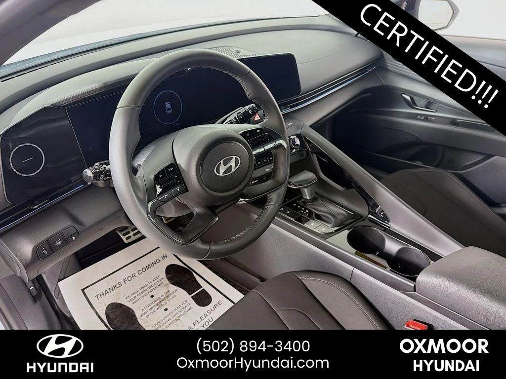 Certified Used 2025 Serenity White Hyundai SEL Sport image 9