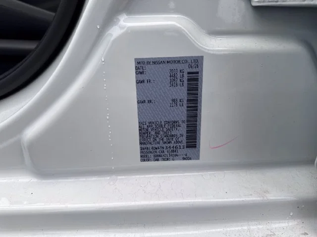 New 2026 Pearl White Tricoat Nissan SV image 20