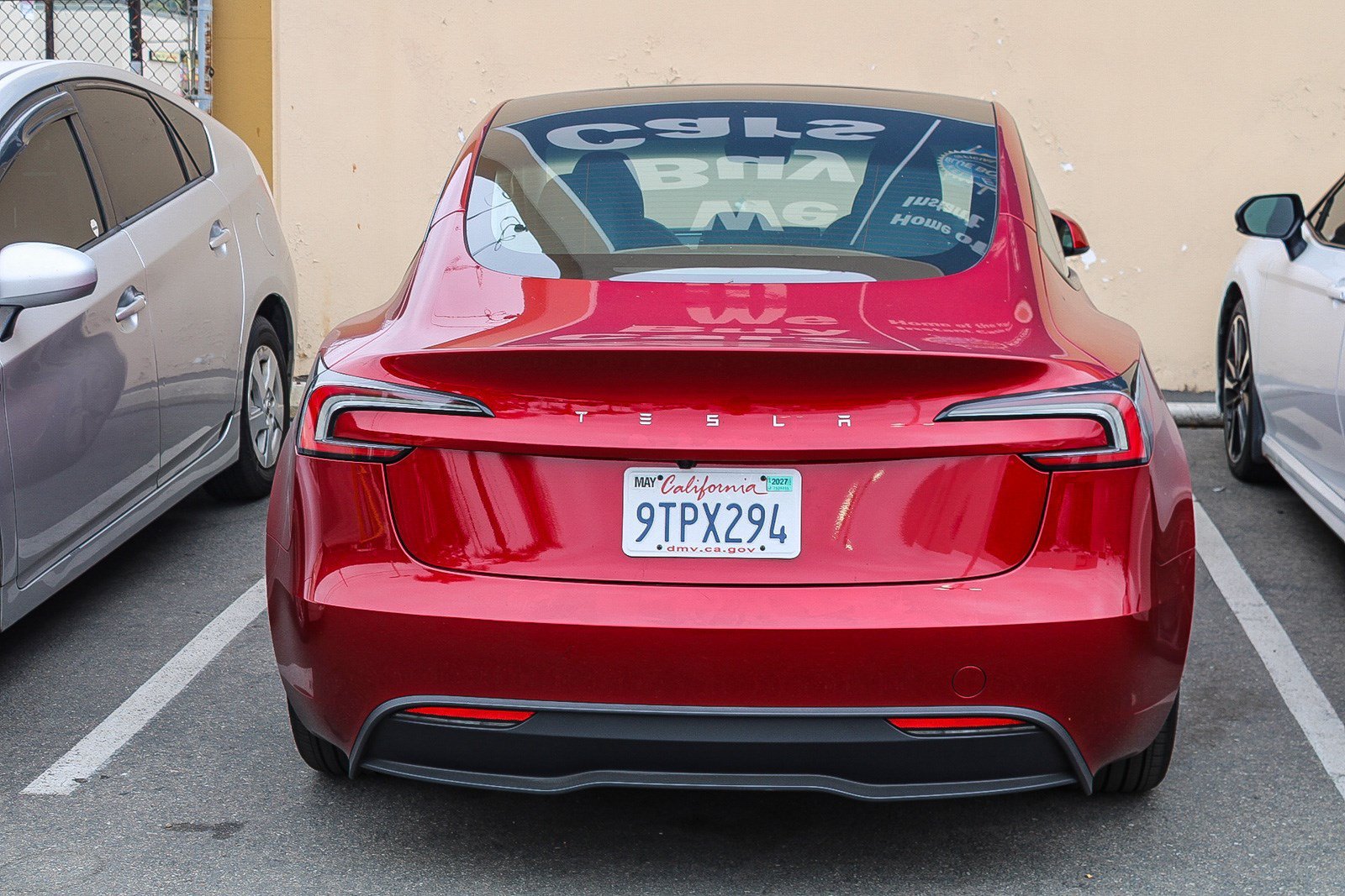 Used 2025 Ultra Red Tesla Long Range image 7