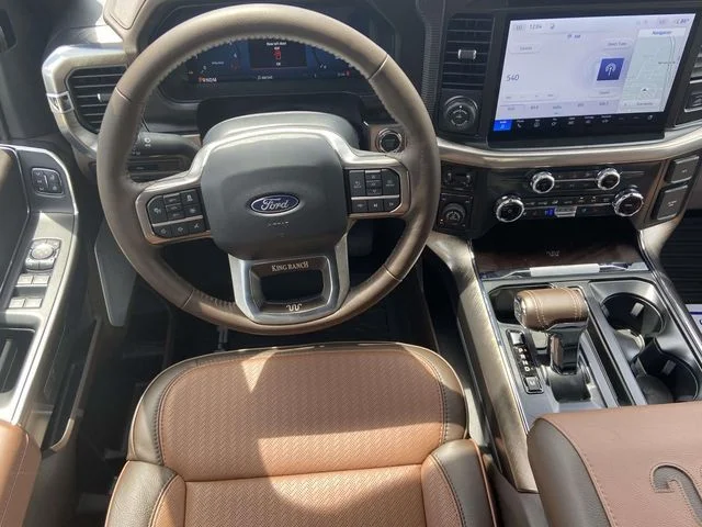 New 2026 Star White Metallic Tri-Coat Ford King Ranch image 10
