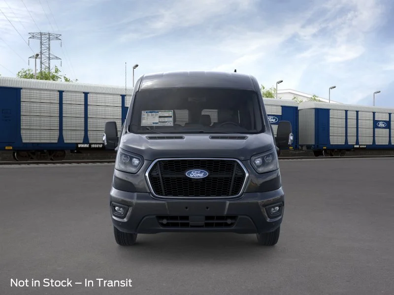 New 2026 Agate Black Metallic Ford Passenger Van XLT image 6