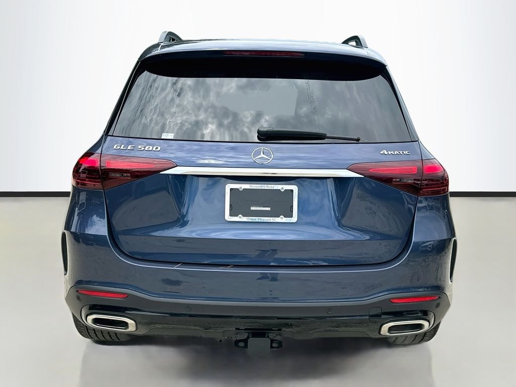 Certified Used 2026 Blue Mercedes-Benz GLE 580 image 6