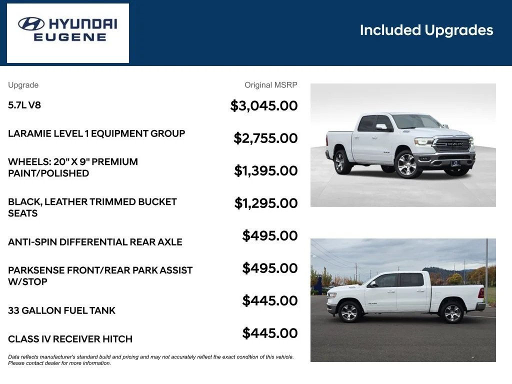 Used 2023 White Ram Laramie image 19