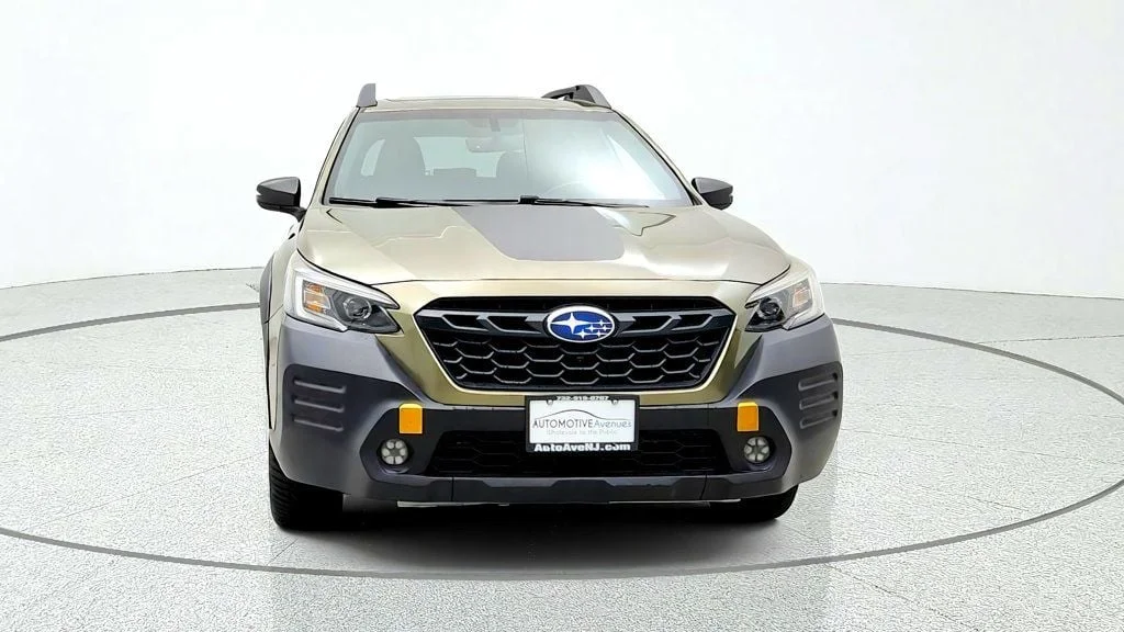 Used 2022 Autumn Green Metallic Subaru Wilderness CVT w/ Power Moonroof & Navigation image 2