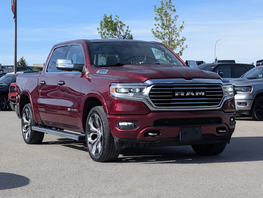Used 2022 Red RAM Limited Longhorn - - 4x4 - 12 Touchscreen - 22 Wheels - Remote Start & More! image 2