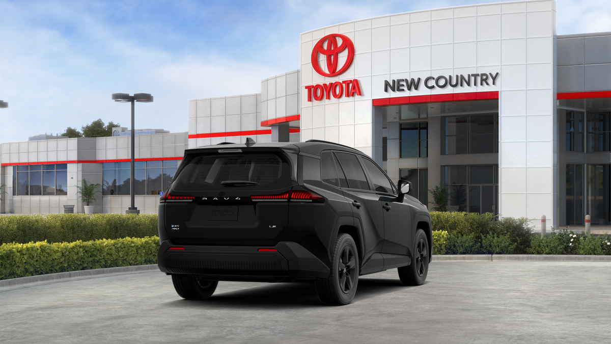 New 2026 Midnight Black Metallic Toyota LE image 9