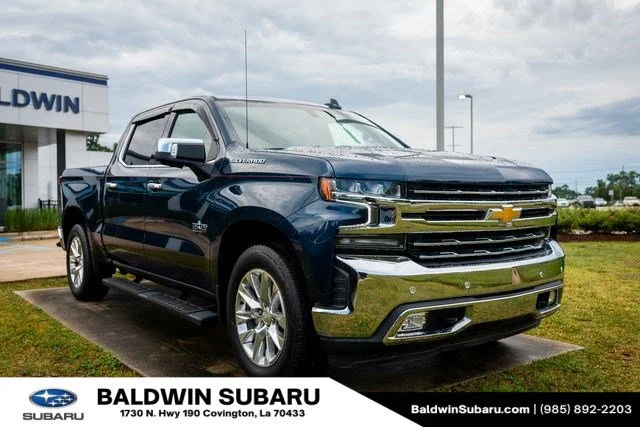 Used 2021 Northsky Blue Metallic Chevrolet LTZ image 1