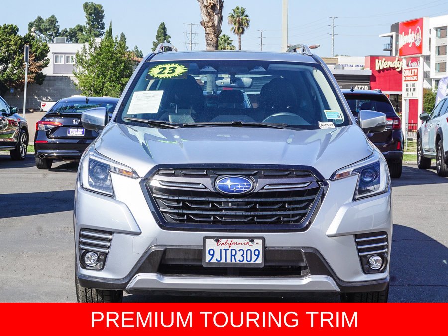 Certified Used 2023 Silver Subaru Touring image 2