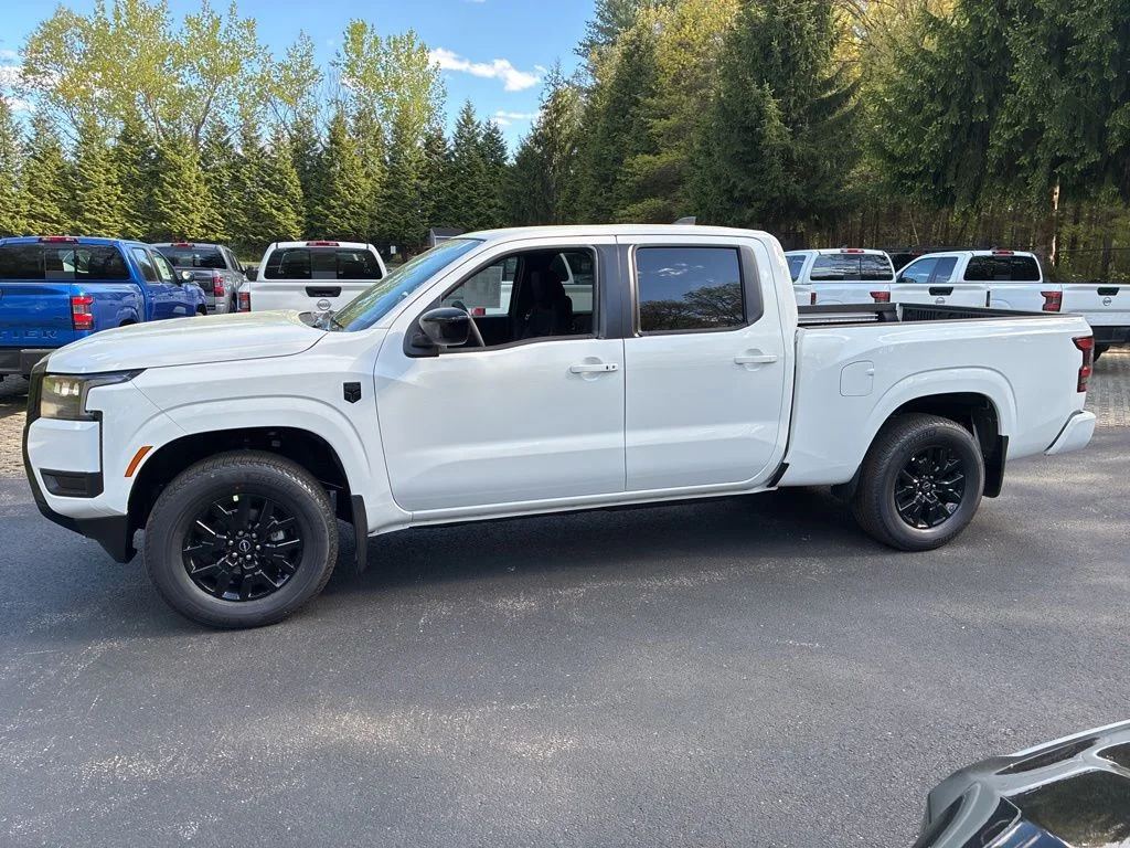 New 2026 Glacier White Nissan Crew Cab SV Long Bed image 4