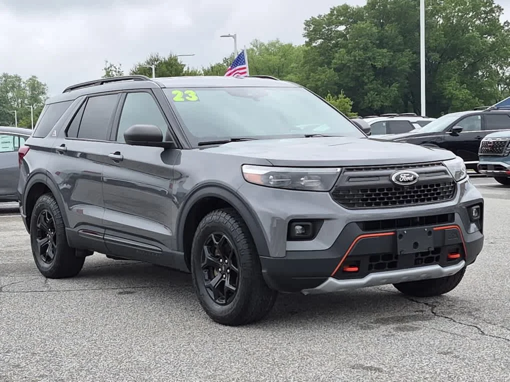 Used 2023 Carbonized Gray Ford Timberline image 2