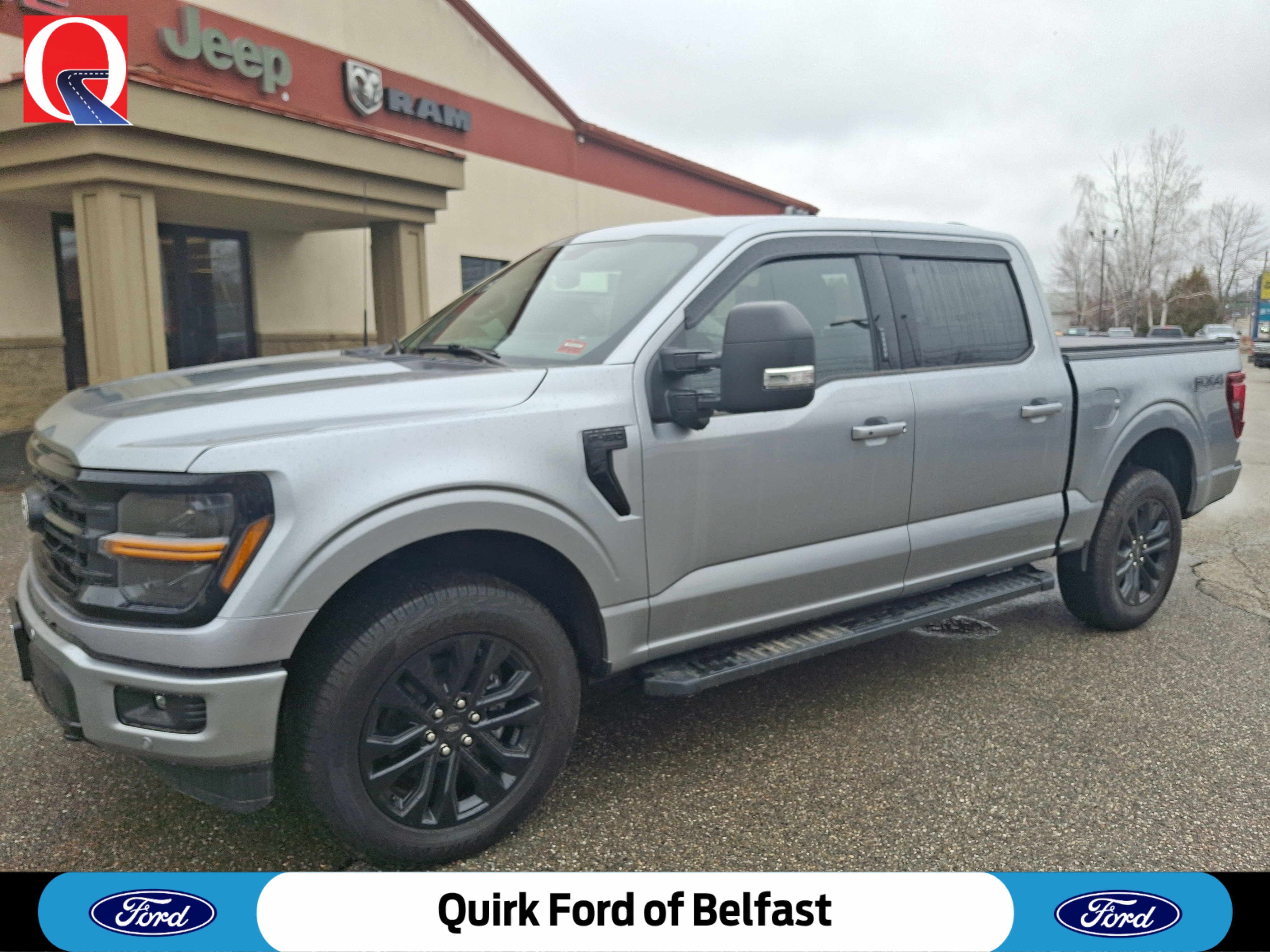 New 2026 Iconic Silver Metallic Ford XLT image 1